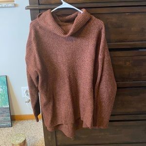 Cowl neck sweater